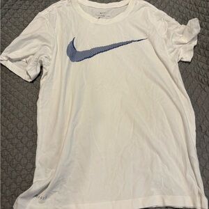 Nike White Dri-Fit Tee